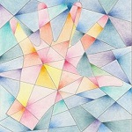 dessin multicouleurs d'une main